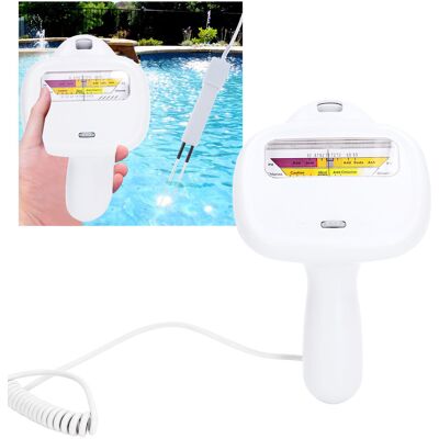 JUTE Pc-102 Poolwasserqualitätstester (2 In 1): Restchlorometer Und Ph-meter, Tragbares Cl2-füllstandsmessgerät, Instrument Zur Analyse Und Überwachung Der Spa-wasserqualität. JUTE Pc-102 Poolwasserqualitätstester (2 In 1): Restchlorometer Und Ph-meter, Tragbares Cl2-füllstandsmessgerät, Instrument Zur Analyse Und Überwachung Der Spa-wasserqualität.