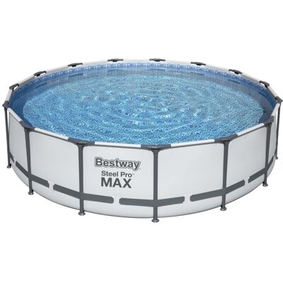 Bestway Steel Swimmingpool Pro Max Mit Kartuschenfilterung Und Stufen 4,57 X 1,07 M 56488 Bestway Steel Swimmingpool Pro Max Mit Kartuschenfilterung Und Stufen 4,57 X 1,07 M 56488