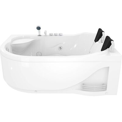 Acquavapore - Whirlpool Topausstattung Pool Badewanne Eckwanne Wanne W23h-l 182x120cm Acquavapore - Whirlpool Topausstattung Pool Badewanne Eckwanne Wanne W23h-l 182x120cm