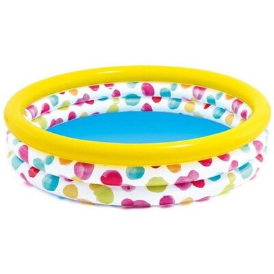 Intex Aufblasbares Planschbecken Regenbogen Bunt 147x33 Cm Intex Aufblasbares Planschbecken Regenbogen Bunt 147x33 Cm