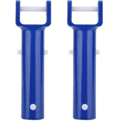 OEM Set Mit 2 Pool- Und Spa-klemmen Mit Blauen Griffen, Poolzubehör, Flexibler Saugkopf Für Spa Und Pool OEM Set Mit 2 Pool- Und Spa-klemmen Mit Blauen Griffen, Poolzubehör, Flexibler Saugkopf Für Spa Und Pool