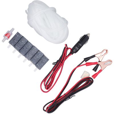 HEAT Zubehörset Für Luftpumpe, Luftschlauch, Rückschlagventil, Entlüftungsstein, Batterieklemme, Kabelsatz Mpq 902 HEAT Zubehörset Für Luftpumpe, Luftschlauch, Rückschlagventil, Entlüftungsstein, Batterieklemme, Kabelsatz Mpq 902