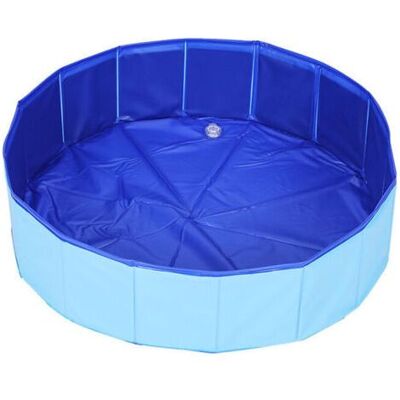 SANS MARQUE Haustierpool, Hundepool, Katzenpool, Sandtisch, Badebecken, Faltbarer Pool, Blau, (30x10cm) SANS MARQUE Haustierpool, Hundepool, Katzenpool, Sandtisch, Badebecken, Faltbarer Pool, Blau, (30x10cm)