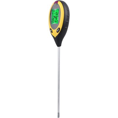 HEAT Bodendetektor 4 In 1: Feuchtigkeitsmessung, Temperaturmessung, Ph-wert-messung, Beleuchtung, Präzise Messung, Digitales Display HEAT Bodendetektor 4 In 1: Feuchtigkeitsmessung, Temperaturmessung, Ph-wert-messung, Beleuchtung, Präzise Messung, Digitales Display