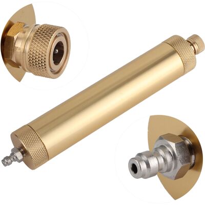 HEAT Öl-wasser-abscheider Für 30-mpa-hochdruckluftkompressoren, Filter Aus Aluminiumlegierung, Robustes Ersatzteil. HEAT Öl-wasser-abscheider Für 30-mpa-hochdruckluftkompressoren, Filter Aus Aluminiumlegierung, Robustes Ersatzteil.