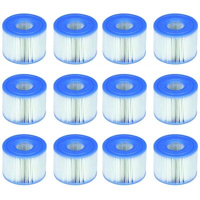 SANS MARQUE Intex 29001e B00puzw3n2 Purespa Typ S1 Easy Set Pool Kartuschen (12 Filter) 2, 1 Pack, Blau SANS MARQUE Intex 29001e B00puzw3n2 Purespa Typ S1 Easy Set Pool Kartuschen (12 Filter) 2, 1 Pack, Blau