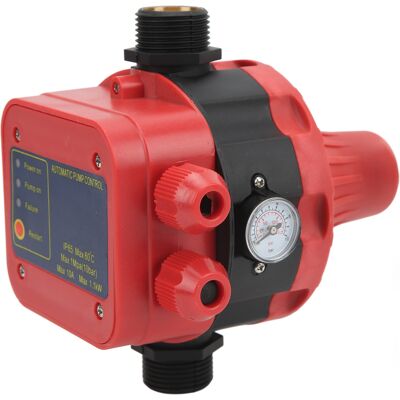 HEAT Automatischer Druckregler Für Wasserpumpen Mit Abs-gehäuse, Anti-leerlauf-druckschalter Für Den Garten, 220–240 V, 1,1 Kw HEAT Automatischer Druckregler Für Wasserpumpen Mit Abs-gehäuse, Anti-leerlauf-druckschalter Für Den Garten, 220–240 V, 1,1 Kw