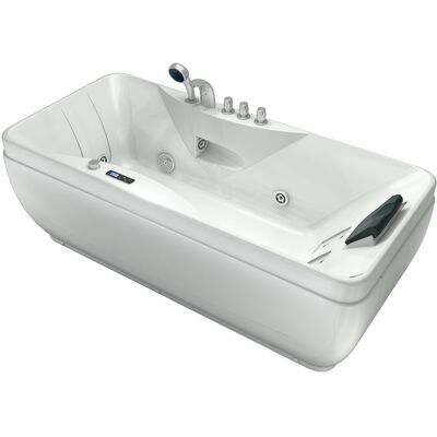 Acquavapore - Whirlpool Vollausstattung Pool Badewanne Wanne W49h-pr 170x80cm Mit Heizung, Aktive Schlauch-reinigung Acquavapore - Whirlpool Vollausstattung Pool Badewanne Wanne W49h-pr 170x80cm Mit Heizung, Aktive Schlauch-reinigung