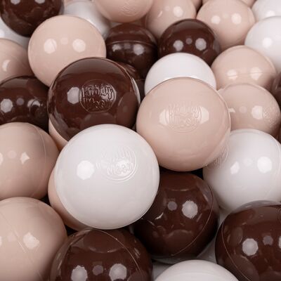 KIDDYMOON - 100 Bälle - Bad - Mehrfarbig - Ballpit-Bälle KIDDYMOON - 100 Bälle - Bad - Mehrfarbig - Ballpit-Bälle