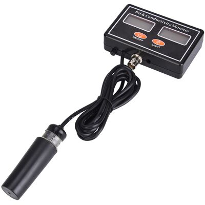 HEAT Online-ph- Und Ec-monitor-wasserqualitätsmessgerät Mit Austauschbarer Ph-sonde, 220 V, Eu-stecker HEAT Online-ph- Und Ec-monitor-wasserqualitätsmessgerät Mit Austauschbarer Ph-sonde, 220 V, Eu-stecker