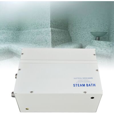 JUTE 3-kw-dampfgenerator Für Sauna, Spa Und Hamam, Automatische Entkalkung Und Wasserdichtes Gehäuse, 220–240 V JUTE 3-kw-dampfgenerator Für Sauna, Spa Und Hamam, Automatische Entkalkung Und Wasserdichtes Gehäuse, 220–240 V