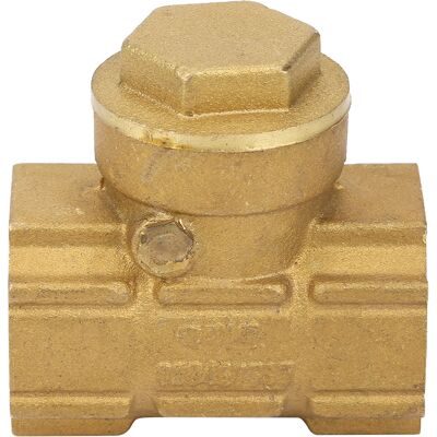 HEAT Dn15 Messing-rückschlagventil Mit Automatischer Rückschlagfunktion Für Wasser, Öl Und Saure Medien HEAT Dn15 Messing-rückschlagventil Mit Automatischer Rückschlagfunktion Für Wasser, Öl Und Saure Medien