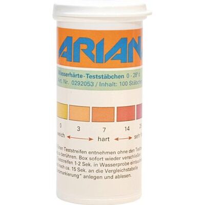 Ariana Trgs 611 Wasserhärte-Teststreifen - Wasserhärteprüfung Ariana Trgs 611 Wasserhärte-Teststreifen - Wasserhärteprüfung