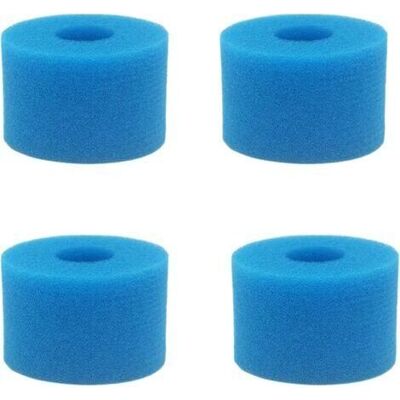 SANS MARQUE Filtres De Piscine En Mousse Filtre Pour Intex Type S1 - Éponge Filtrante Type S1 - Filtre En Mousse Pour Spa,piscine - Réutilisables Et Lavables (4 Pièces)-karteo SANS MARQUE Filtres De Piscine En Mousse Filtre Pour Intex Type S1 - Éponge Filtrante Type S1 - Filtre En Mousse Pour Spa,piscine - Réutilisables Et Lavables (4 Pièces)-karteo