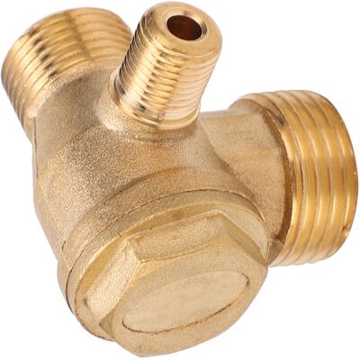 HEAT Rückschlagventil Aus Messing, 1-wege-gewindeanschluss, Luftpumpenzubehör 1/2x3/8x10 HEAT Rückschlagventil Aus Messing, 1-wege-gewindeanschluss, Luftpumpenzubehör 1/2x3/8x10