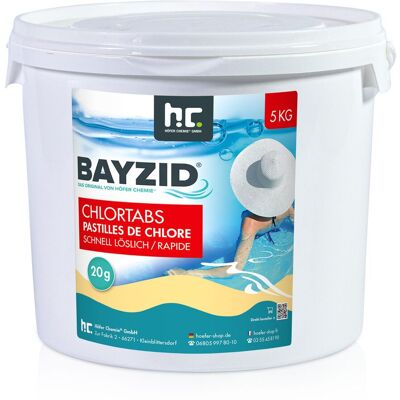 HÖFER CHEMIE GMBH 5 Kg Bayzid® Chlortabs 20g Schnell Löslich HÖFER CHEMIE GMBH 5 Kg Bayzid® Chlortabs 20g Schnell Löslich