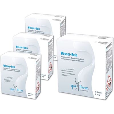 BAYROL Spatime Set 4 X Wasser-rein Á 4 X 35 G BAYROL Spatime Set 4 X Wasser-rein Á 4 X 35 G