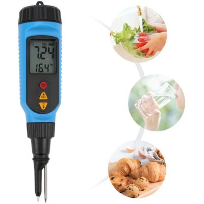 JUTE Ph818m Ph-meter, Tragbares Ph-testgerät Mit Automatischer Temperaturkompensation. JUTE Ph818m Ph-meter, Tragbares Ph-testgerät Mit Automatischer Temperaturkompensation.