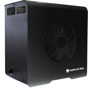 SWIM & FUN Heat Pump PICO 4R 4kW Poolheizung - Black