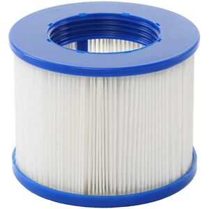 Wasserfilter für Whirlpool HHG 351, Ersatzfilter Filterkartusche Filterpatrone Lamellenfilter, Zubehör 1 Stück - white
