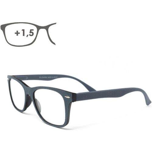 Lesebrille illinois grau +1,5 Vergrößerung Lesebrille, verschwommene Sicht Brille, verschwommene Sicht Brille