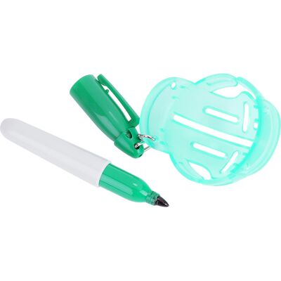 HEAT Gabarit De Dessin Pour Traceur De Ligne De Balle De Golf Avec Accessoires Stylo (vert) HEAT Gabarit De Dessin Pour Traceur De Ligne De Balle De Golf Avec Accessoires Stylo (vert)