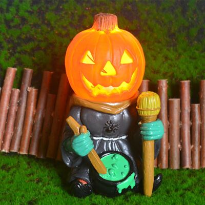 HEAT Kürbis Aus Kunstharz, Ritter, Halloween-dekoration, Leuchtende Laterne, Tischnachtlicht, Lampe Fürs Kinderzimmer, Veranda HEAT Kürbis Aus Kunstharz, Ritter, Halloween-dekoration, Leuchtende Laterne, Tischnachtlicht, Lampe Fürs Kinderzimmer, Veranda