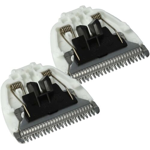 2x Scherkopf kompatibel mit Panasonic er 503, er 148, er 149, er 146, er 147, er 1420, er 1421, er 1410, er 1411 Rasierer Weiß - Vhbw