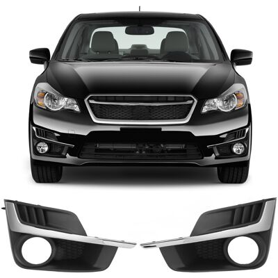 JUTE Ein Paar Originaler Ersatz-nebelscheinwerferringe Und -blenden, 57731fj300 Und 57731fj310, Passend Für Den Subaru Impreza 2015-2016 (übergröße). JUTE Ein Paar Originaler Ersatz-nebelscheinwerferringe Und -blenden, 57731fj300 Und 57731fj310, Passend Für Den Subaru Impreza 2015-2016 (übergröße).