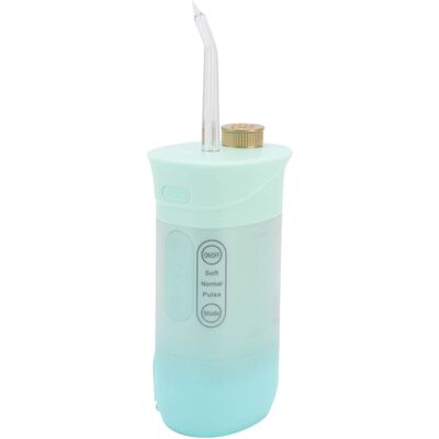 HEAT Elektrische Munddusche (220 Ml), 3 Modi, 4 Düsen, Tiefenreinigung, Kariesprophylaxe, Dental Jet Für Zähne Und Zahnfleisch, Grün HEAT Elektrische Munddusche (220 Ml), 3 Modi, 4 Düsen, Tiefenreinigung, Kariesprophylaxe, Dental Jet Für Zähne Und Zahnfleisch, Grün