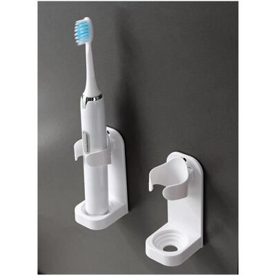Generic Elektrischer Zahnbürstenhalter, Multifunktionaler, Selbstklebender Wand-organizer Aus Kunststoff Für Zahnpasta, 2er-pack Generic Elektrischer Zahnbürstenhalter, Multifunktionaler, Selbstklebender Wand-organizer Aus Kunststoff Für Zahnpasta, 2er-pack