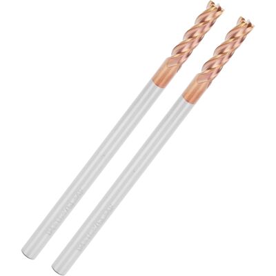 HEAT 2 Stück Fräser Aus Wolframstahl, 4 Schneiden, Cnc-holzbearbeitungswerkzeuge, 4 X 75 X 4 Zähne HEAT 2 Stück Fräser Aus Wolframstahl, 4 Schneiden, Cnc-holzbearbeitungswerkzeuge, 4 X 75 X 4 Zähne