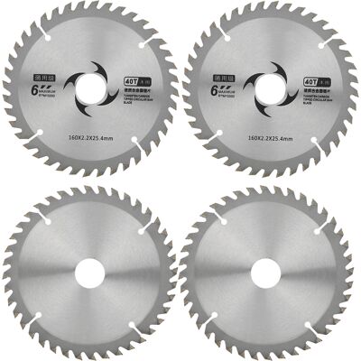 HEAT 2 Stück 6 Zoll 40 Zähne Hartmetall Universal-holzsägeblatt Für Holzbearbeitung Web HEAT 2 Stück 6 Zoll 40 Zähne Hartmetall Universal-holzsägeblatt Für Holzbearbeitung Web