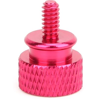HEAT 20-teiliges Set Handfester Schrauben Aus Aluminiumlegierung, Rändelschrauben, Anodisch Oxidiert, 6-32 Zähne (pink) HEAT 20-teiliges Set Handfester Schrauben Aus Aluminiumlegierung, Rändelschrauben, Anodisch Oxidiert, 6-32 Zähne (pink)