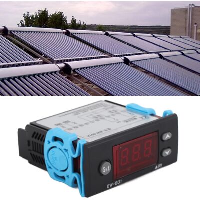 JUTE Ew-801a Solarbetriebener Differenztemperaturregler JUTE Ew-801a Solarbetriebener Differenztemperaturregler