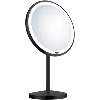 Smedbo Kosmetikspiegel Mit Led. Schwarz. Abgelöst Standmodell. X7. Zb625 Smedbo Kosmetikspiegel Mit Led. Schwarz. Abgelöst Standmodell. X7. Zb625
