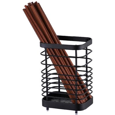 JUTE Ins Iron Metal Baguette-abtropfgestell Aus Edelstahl, Zur Wand- Oder Tischmontage, Kein Bohren Erforderlich, Große Schwarze Ausführung. JUTE Ins Iron Metal Baguette-abtropfgestell Aus Edelstahl, Zur Wand- Oder Tischmontage, Kein Bohren Erforderlich, Große Schwarze Ausführung.