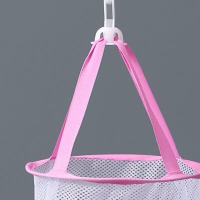 HEAT Trockennetz Für Make-up-schwämmchen Und -pinsel, 360° Drehbarer Werkzeugkorb, 20 Cm Durchmesser, Rosarot HEAT Trockennetz Für Make-up-schwämmchen Und -pinsel, 360° Drehbarer Werkzeugkorb, 20 Cm Durchmesser, Rosarot