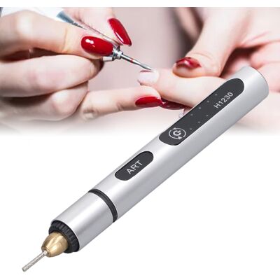 JUTE Mini-akkuschleifer, Kleiner Tragbarer Elektroschleifer, Elektrischer Gravierstift, Silber JUTE Mini-akkuschleifer, Kleiner Tragbarer Elektroschleifer, Elektrischer Gravierstift, Silber