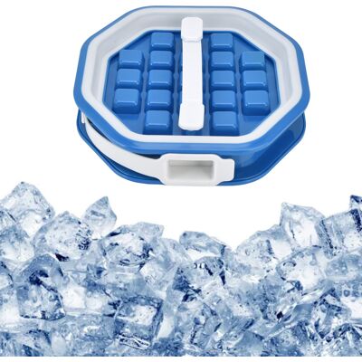 JUTE Diamantförmige Eiswürfelform, 2-in-1-eiswürfelbereiter Für Zuhause, Zusammenklappbare Eiswürfelform, Tragbare Eiswürfelform Mit Entnahmefunktion, Tragbarer Eiswürfelbehälter, Blau. JUTE Diamantförmige Eiswürfelform, 2-in-1-eiswürfelbereiter Für Zuhause, Zusammenklappbare Eiswürfelform, Tragbare Eiswürfelform Mit Entnahmefunktion, Tragbarer Eiswürfelbehälter, Blau.