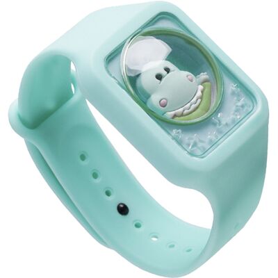 JUTE Lebeibei Mückenschutzarmband Mit Ätherischen Pflanzenölen Für Kinder Und Babys, Mückenschutzuhr Für Draußen, Silikonarmband, Mintgrün JUTE Lebeibei Mückenschutzarmband Mit Ätherischen Pflanzenölen Für Kinder Und Babys, Mückenschutzuhr Für Draußen, Silikonarmband, Mintgrün