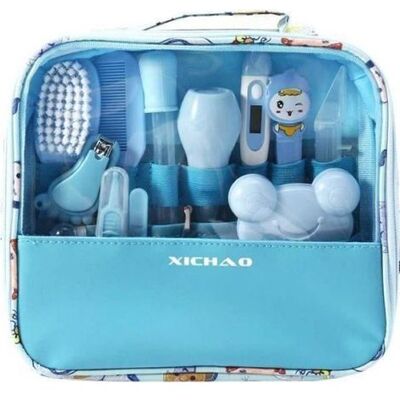 OEM Babypflege-set – 13-teilig Mit Aufbewahrungstasche (24 X 21 X 4,5 Cm) – Für Neugeborene Und Kinder Ab 1 Monat OEM Babypflege-set – 13-teilig Mit Aufbewahrungstasche (24 X 21 X 4,5 Cm) – Für Neugeborene Und Kinder Ab 1 Monat