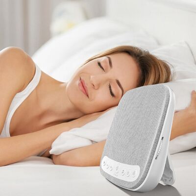 JUTE S5 Smart Beruhigendes Weißrauschgerät Für Babys, Tragbarer Weißrauschgenerator Mit 18 Beruhigenden Klängen, Lautstärkeregelung, Geräuschreduzierung Und Einschlafhilfe, Geeignet Für Büro, Privatsphäre JUTE S5 Smart Beruhigendes Weißrauschgerät Für Babys, Tragbarer Weißrauschgenerator Mit 18 Beruhigenden Klängen, Lautstärkeregelung, Geräuschreduzierung Und Einschlafhilfe, Geeignet Für Büro, Privatsphäre