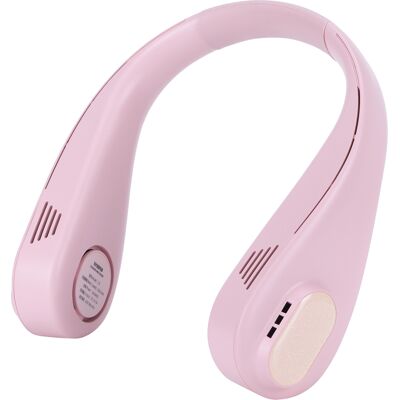 HEAT Verstellbarer Rosa Hängeventilator, Tragbarer Mini-usb-ventilator Für Den Außenbereich Und Den Gebrauch Zu Hause HEAT Verstellbarer Rosa Hängeventilator, Tragbarer Mini-usb-ventilator Für Den Außenbereich Und Den Gebrauch Zu Hause