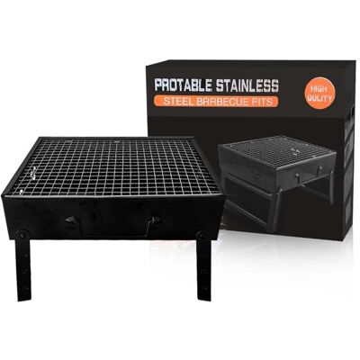 JUTE Rauchfreier Klappgrill Für Den Außenbereich, Kleiner Tragbarer Klappgrill Für Zuhause. JUTE Rauchfreier Klappgrill Für Den Außenbereich, Kleiner Tragbarer Klappgrill Für Zuhause.