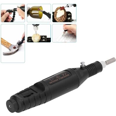 JUTE 3d-gedruckter Miniatur-schleifstift, Tragbarer Elektrischer Usb-schleifer JUTE 3d-gedruckter Miniatur-schleifstift, Tragbarer Elektrischer Usb-schleifer