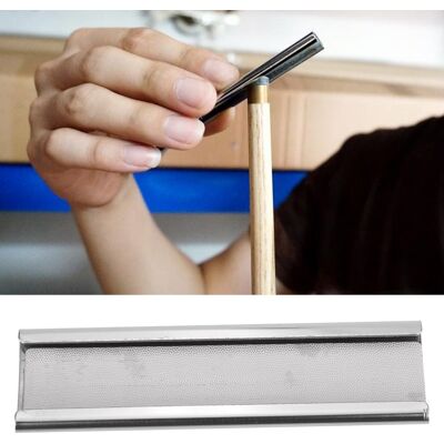 HEAT Tragbarer Lederschleifer Aus Edelstahl, Billardqueue-spitzenformer, Polierer, Feile, Reparaturwerkzeug HEAT Tragbarer Lederschleifer Aus Edelstahl, Billardqueue-spitzenformer, Polierer, Feile, Reparaturwerkzeug