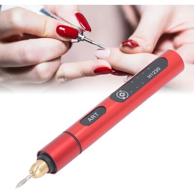 JUTE Neuer, Wiederaufladbarer Mini-elektroschleifer, Kleiner, Tragbarer Elektroschleifer, Elektrischer Gravierstift, Polierstift Für Beschriftungen, Rot JUTE Neuer, Wiederaufladbarer Mini-elektroschleifer, Kleiner, Tragbarer Elektroschleifer, Elektrischer Gravierstift, Polierstift Für Beschriftungen, Rot