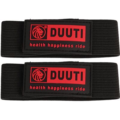 HEAT Duuti 2er-pack Elastische Fahrrad-gamaschen, Sicherheitsgurte, Beinbänder Für Fahrräder, Fahrradausrüstung (schwarz) HEAT Duuti 2er-pack Elastische Fahrrad-gamaschen, Sicherheitsgurte, Beinbänder Für Fahrräder, Fahrradausrüstung (schwarz)