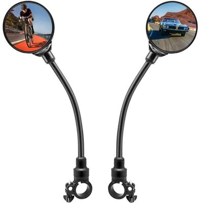 OEM 360° Drehbare Fahrradspiegel – Lenkerspiegel Für Fahrräder Und Elektroroller – Schwarz OEM 360° Drehbare Fahrradspiegel – Lenkerspiegel Für Fahrräder Und Elektroroller – Schwarz